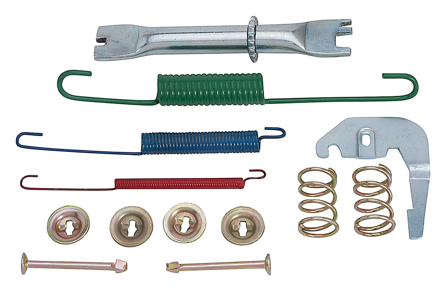 Kit De Herrajes Para Tambor De Freno Trasero Lado Pasajero