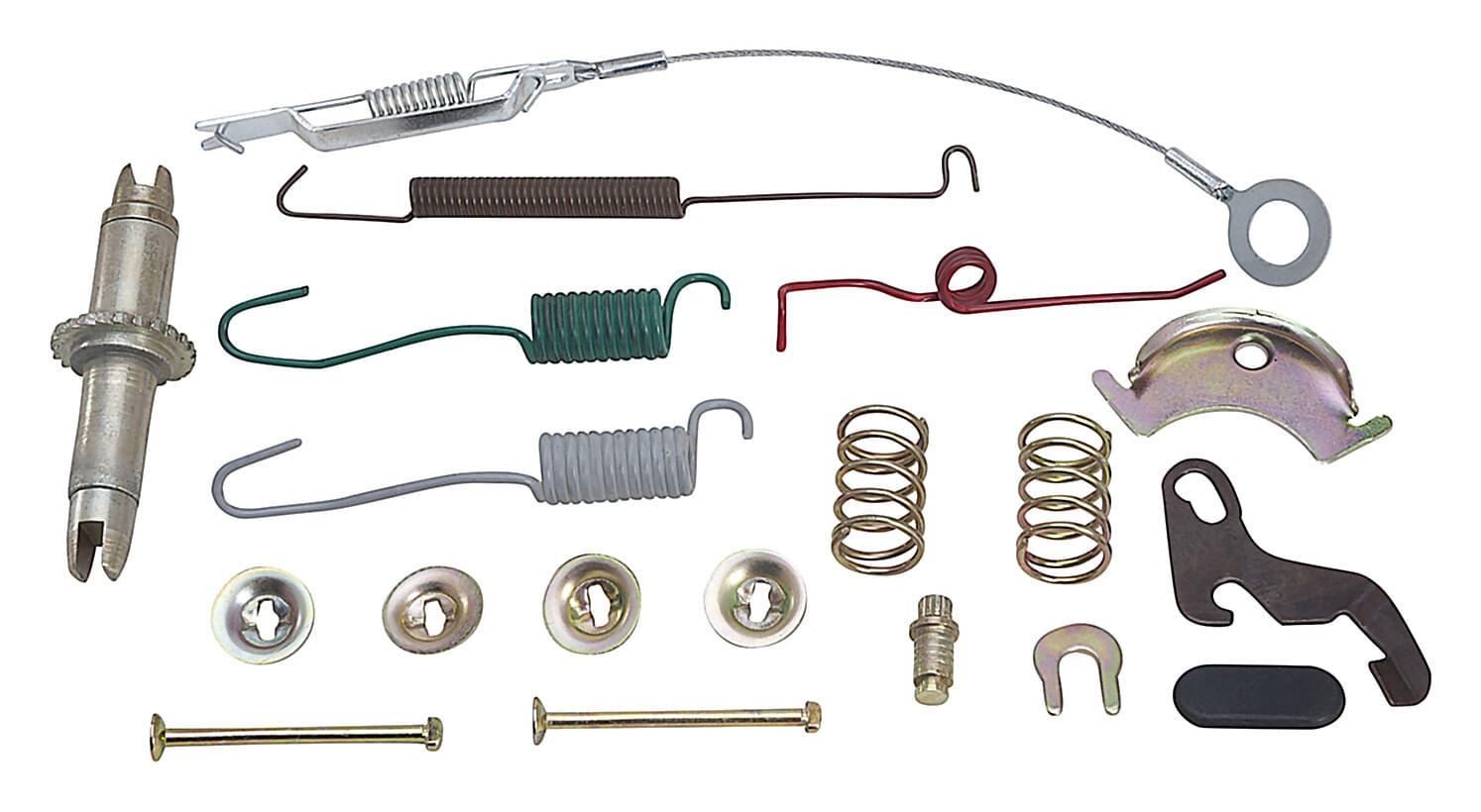 Kit De Herrajes Para Tambor De Freno Trasero Lado Pasajero