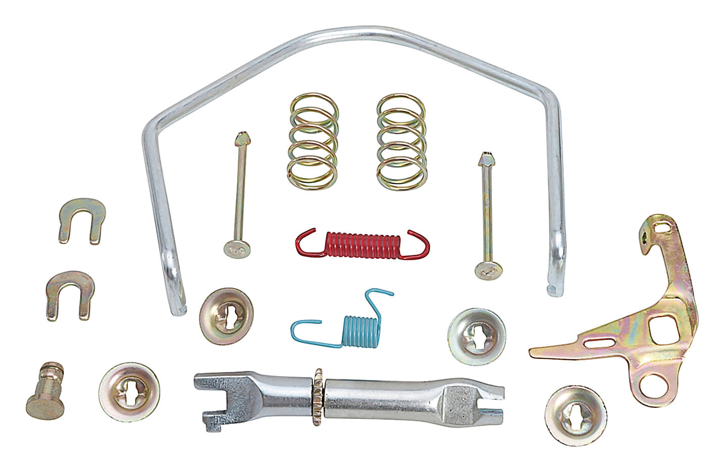 Kit De Herrajes Para Tambor De Freno Trasero Lado Conductor