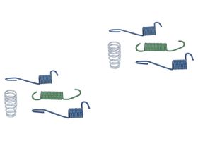 Kits De Resortes Para Zapatas De Frenos Traseros