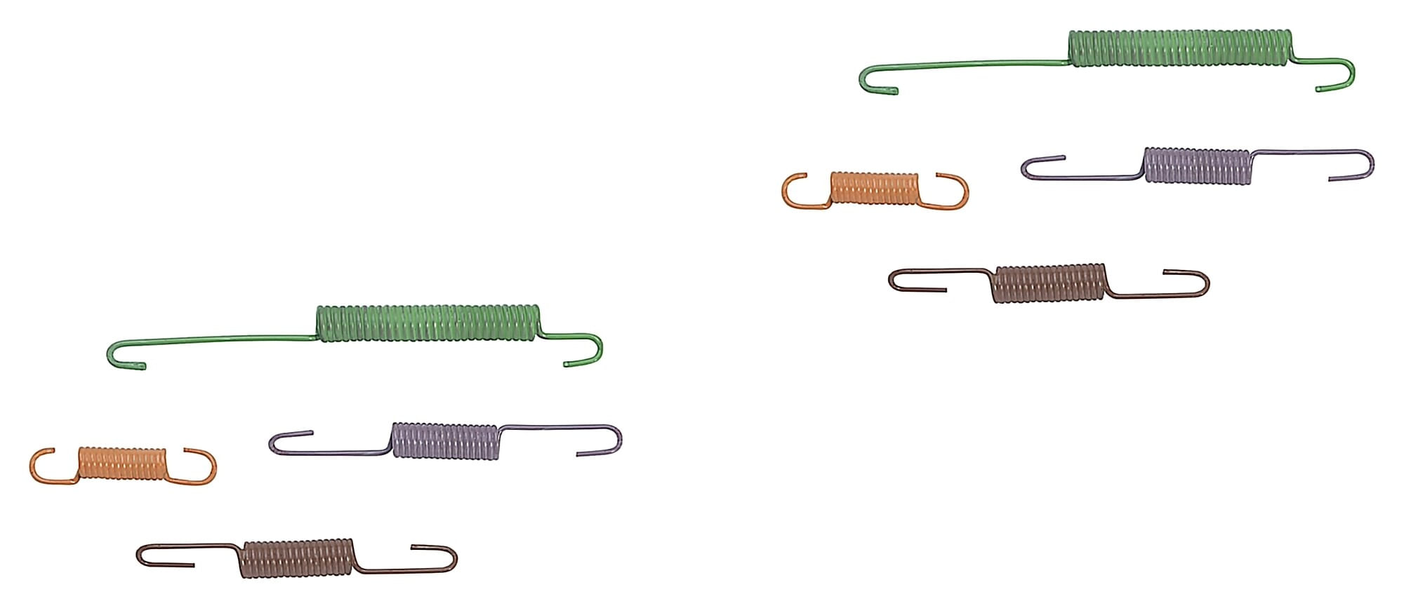 Kits De Resortes Para Zapatas De Frenos Traseros