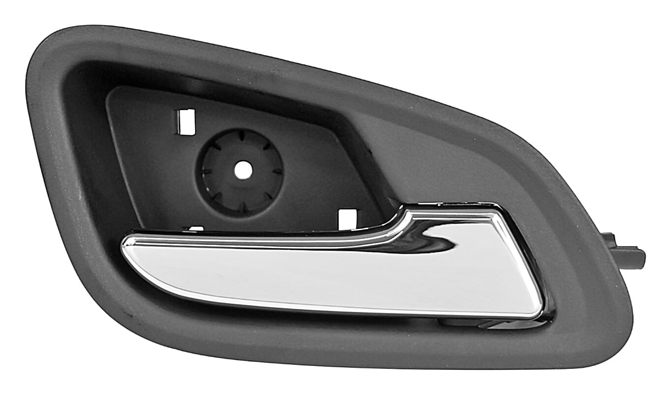 Manija Puerta Interior Trasera Negro/Cromo Lado Pasajero