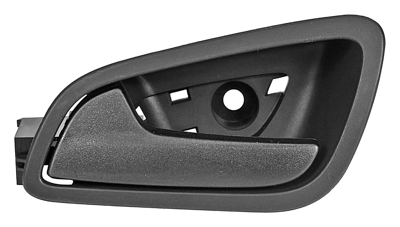 Manija Puerta Interior Trasera Corrugada Negro Lado Conductor