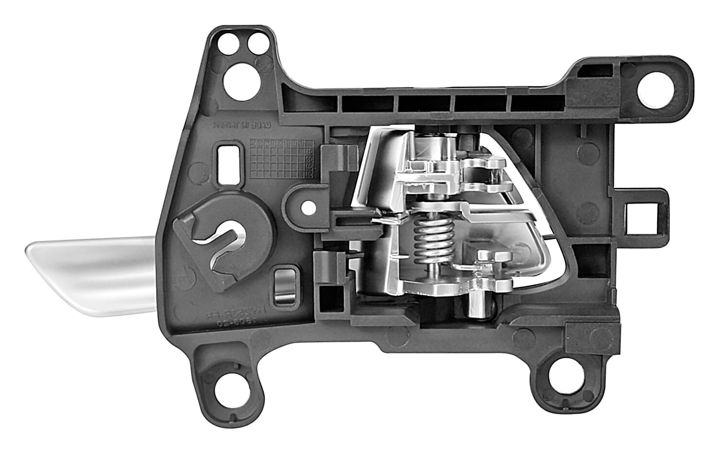 Manija Puerta Interior Delantera Plateado Lado Conductor