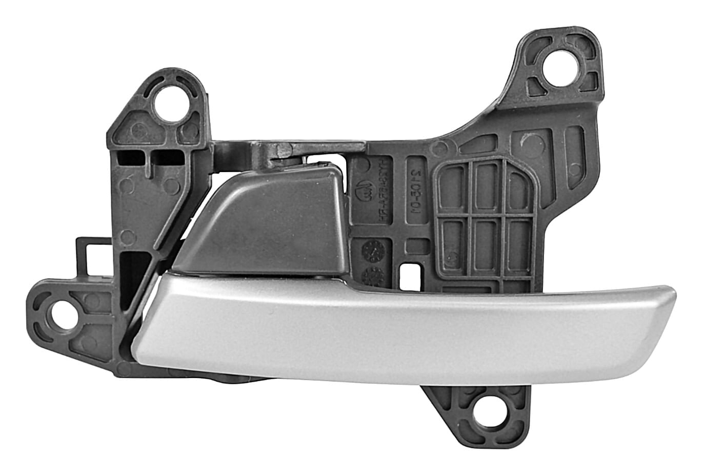 Manija Puerta Interior Delantera O Trasera Negro/Plata Lado Conductor