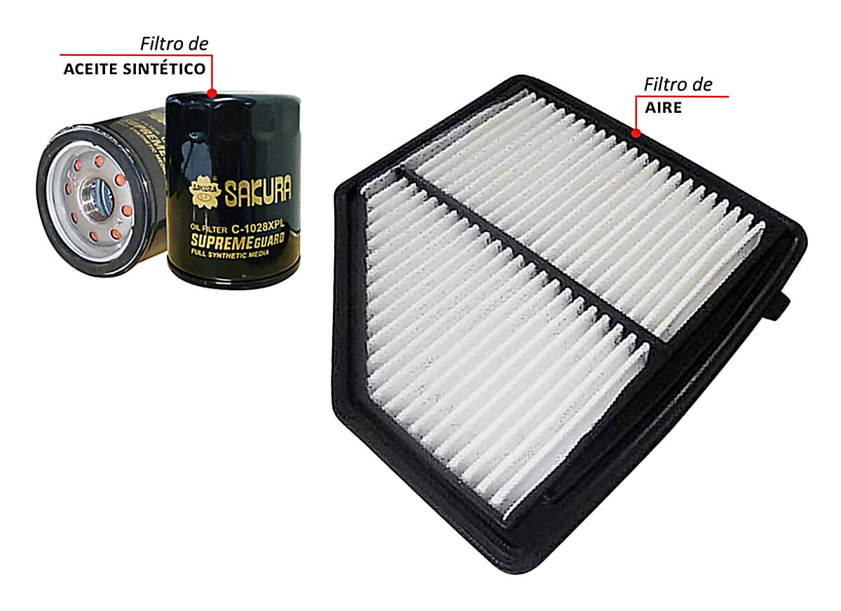 Kit De Filtros Sintético 2 Piezas