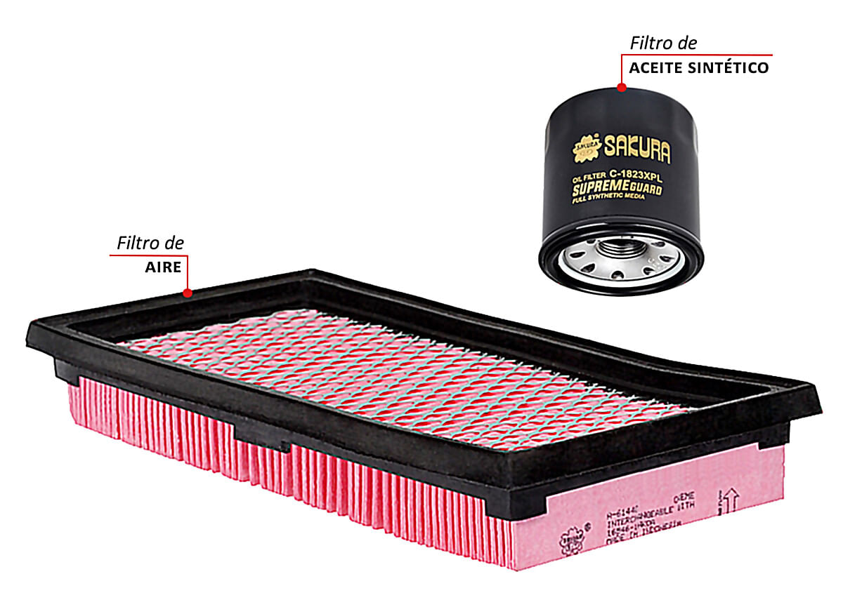 Kit De Filtros Sintético 2 Piezas