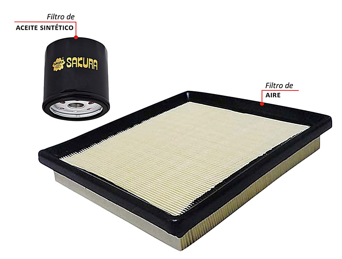 Kit De Filtros Sintético 2 Piezas