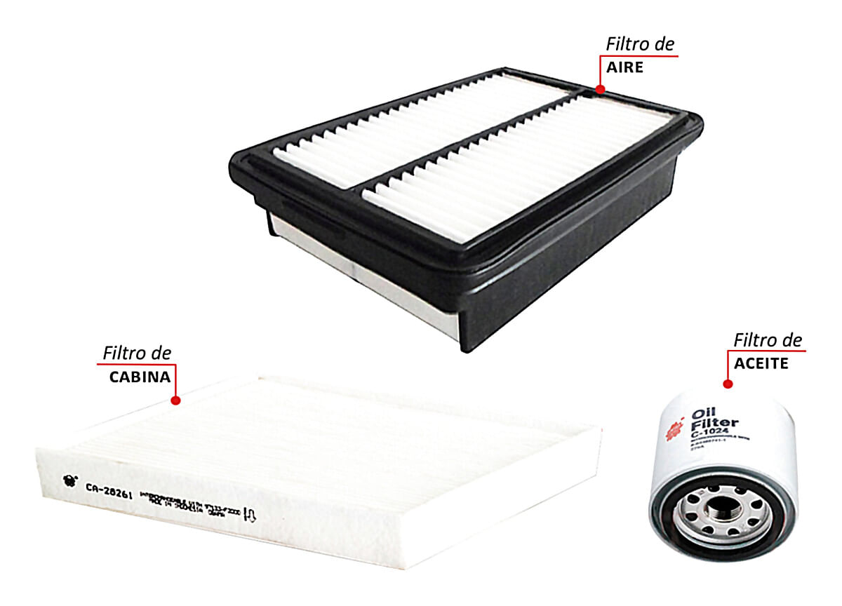 Kit De Filtros 3 Piezas