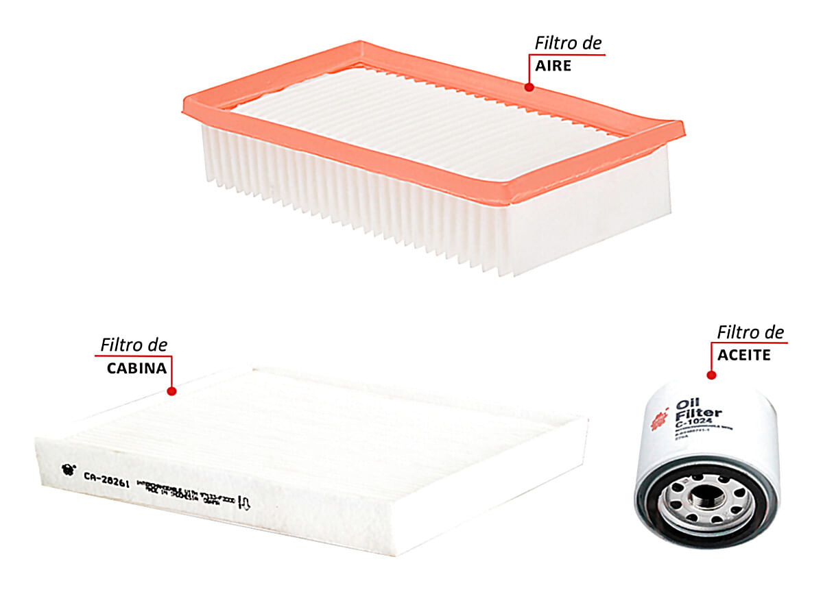 Kit De Filtros 3 Piezas