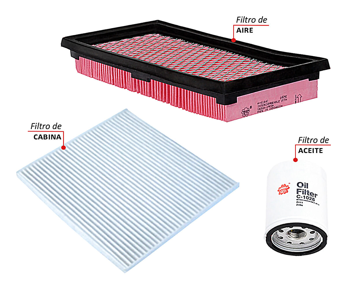 Kit De Filtros 3 Piezas