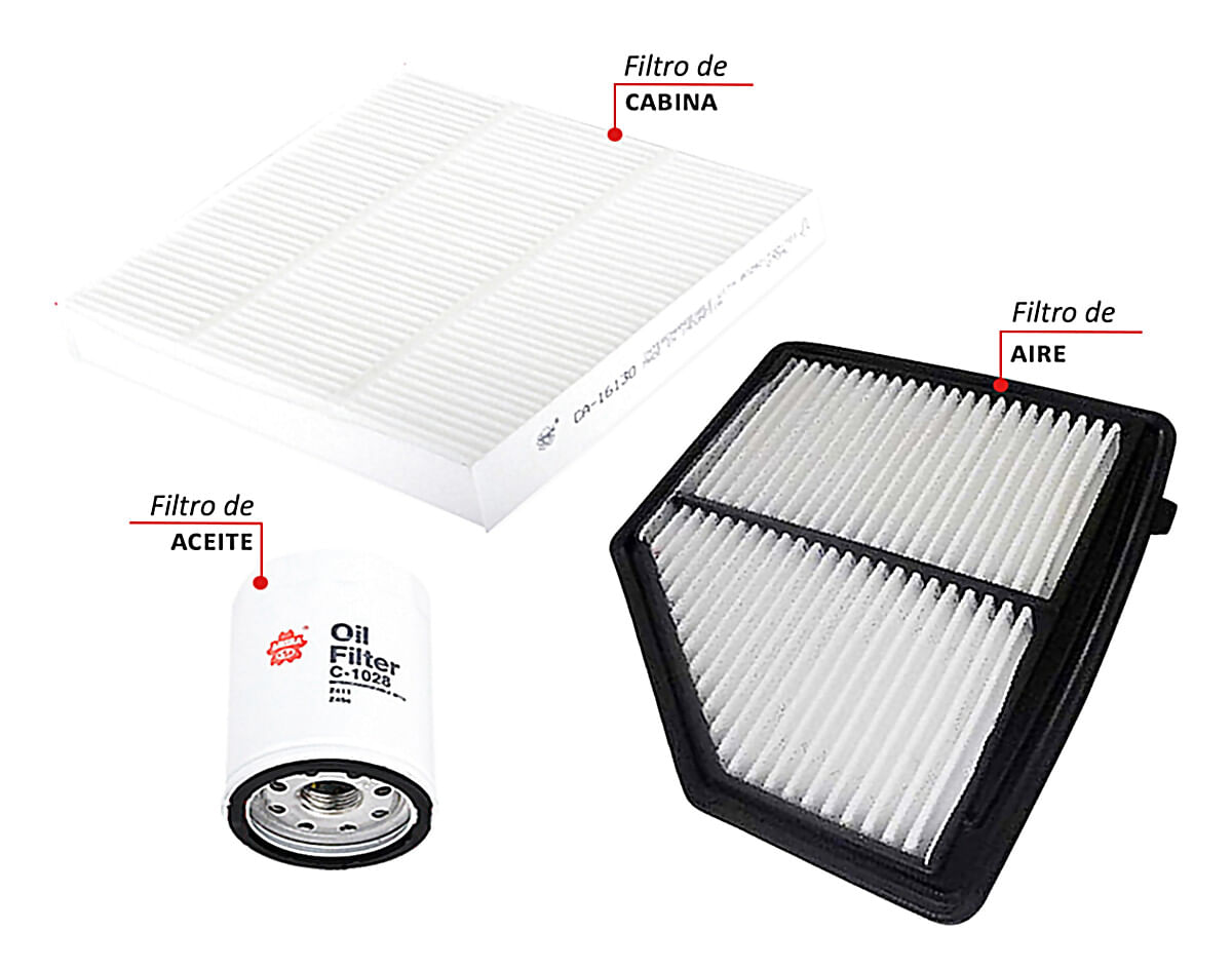 Kit De Filtros 3 Piezas
