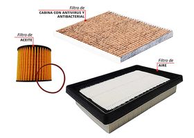 Kit De Filtros Antivirus Y Antibacterial 3 Piezas