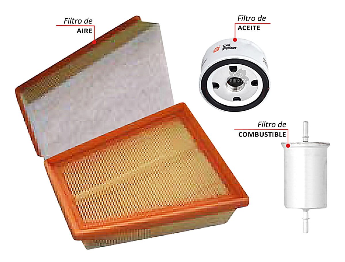 Kit De Filtros 3 Piezas