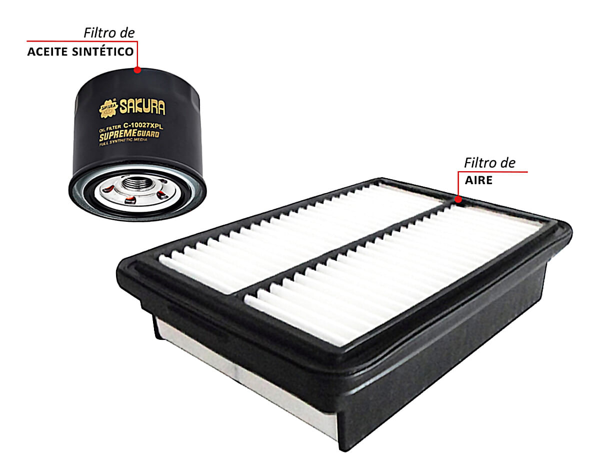 Kit De Filtros Sintético 2 Piezas