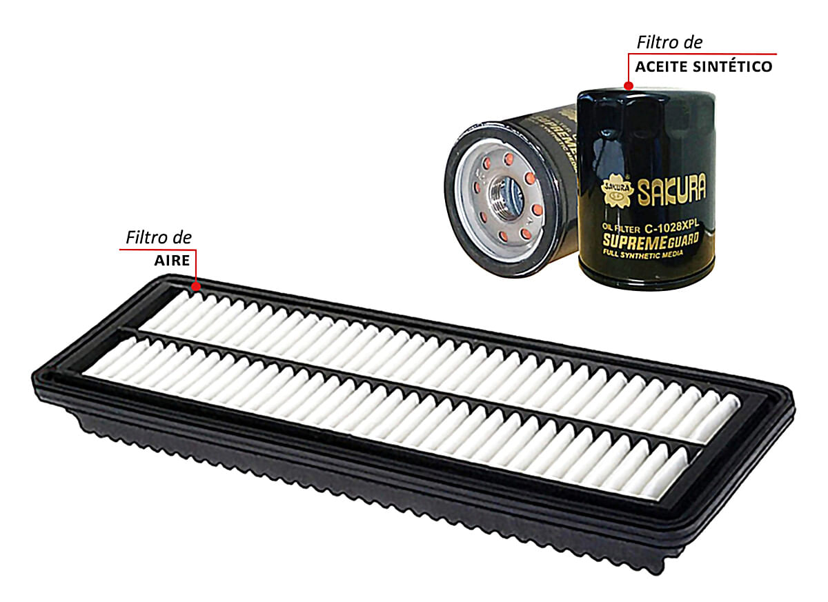 Kit De Filtros Sintético 2 Piezas