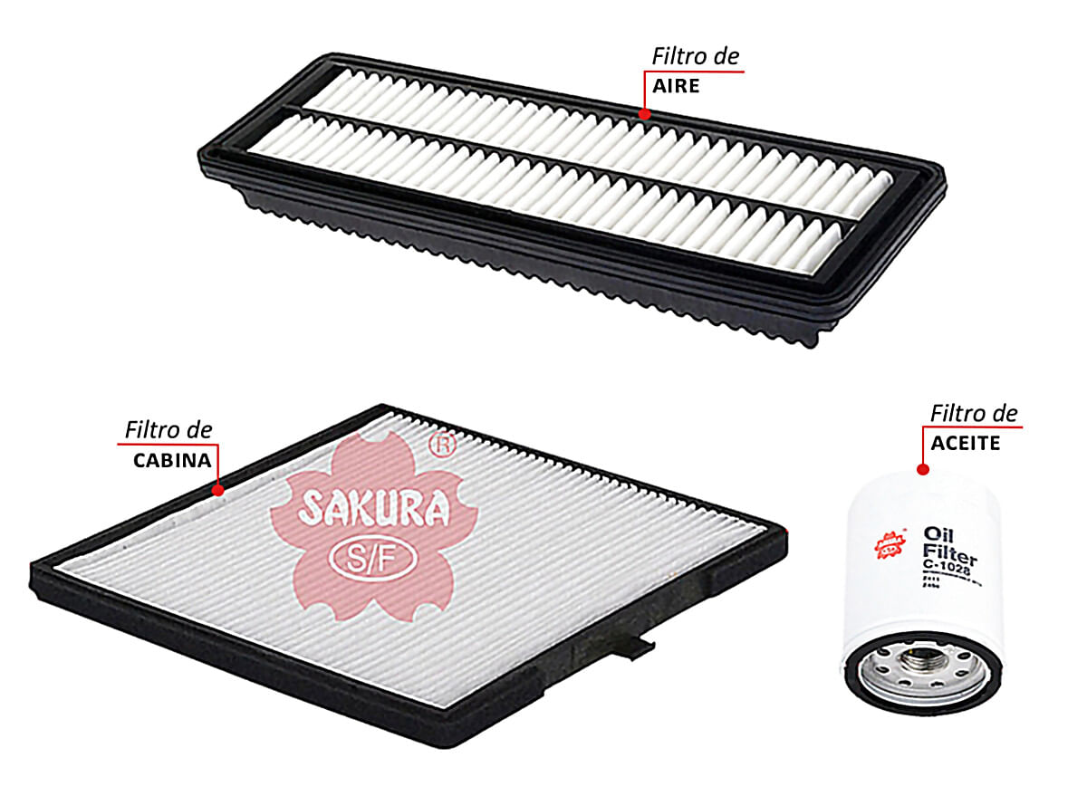Kit De Filtros 3 Piezas