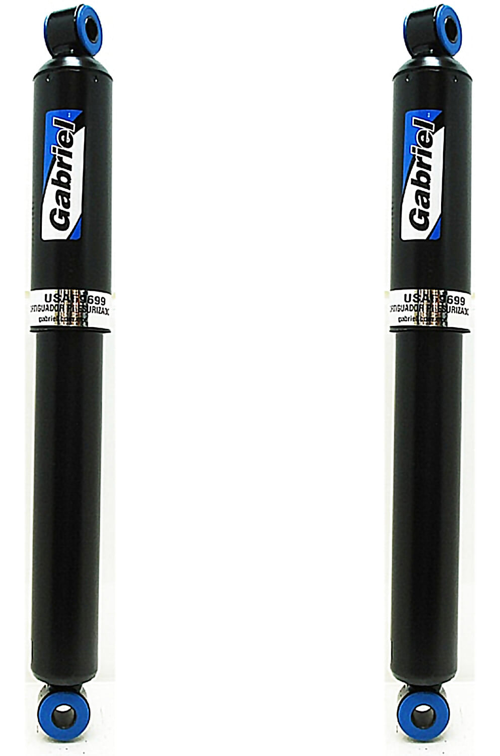 Par De Amortiguadores Gas Traseros Ultra Chromium