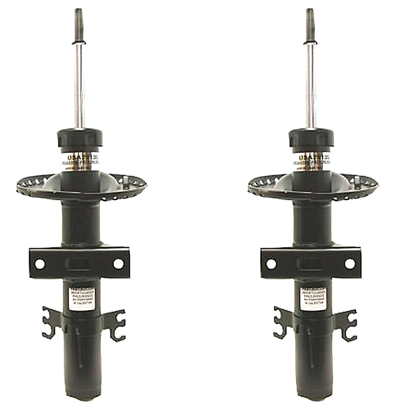 Par De Amortiguadores Gas Delanteros Ultra Chromium