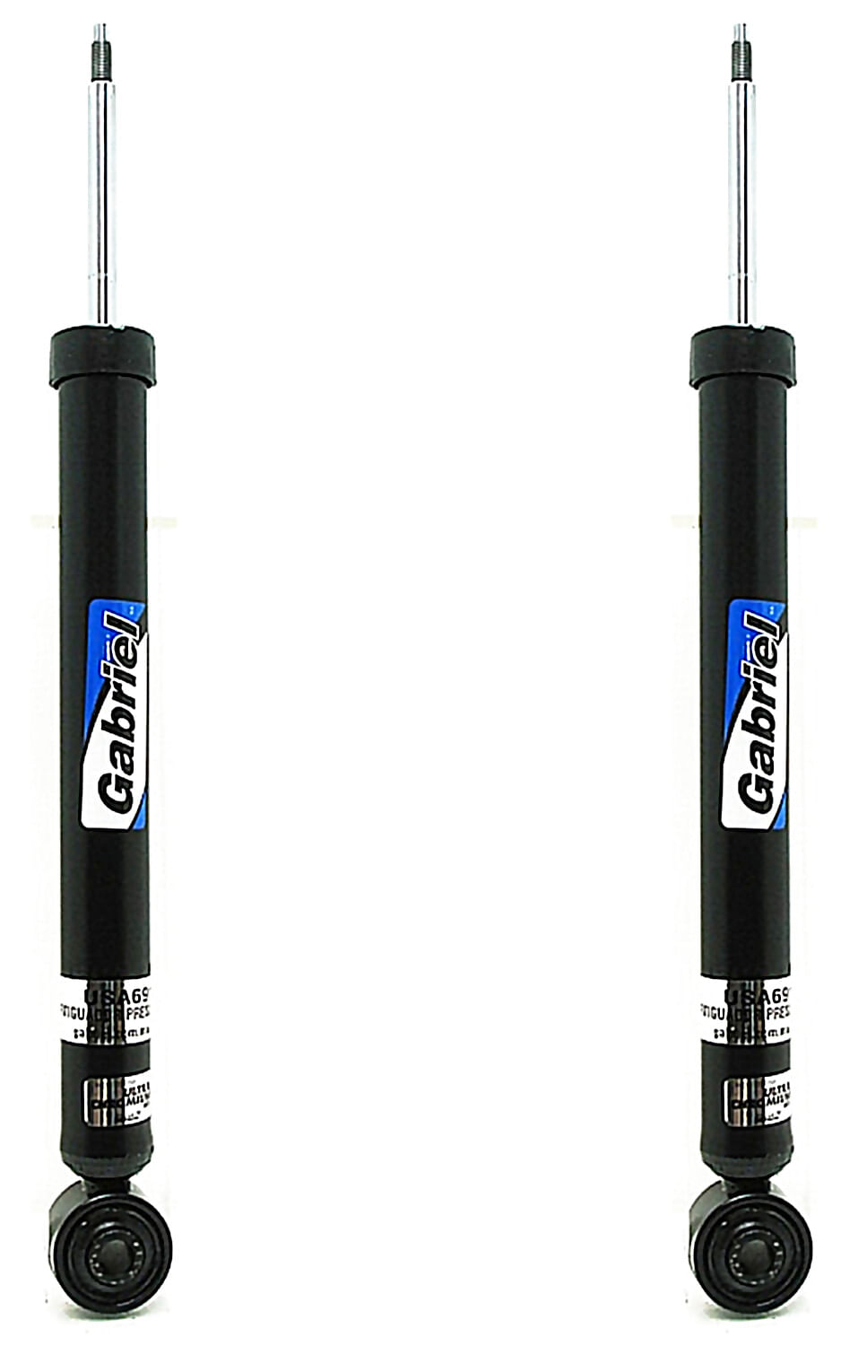 Par De Amortiguadores Gas Traseros Ultra Chromium