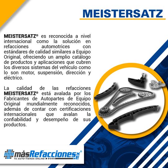 MEISTERSATZ Manguera De Radiador Inferior Volkswagen Derby 19992008
