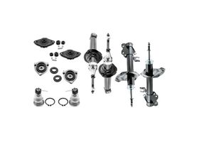 Kit De Amortiguadores, Rótulas Y Bases (10 Piezas)