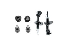 Kit De Amortiguadores, Rótulas Y Bases (6 Piezas)