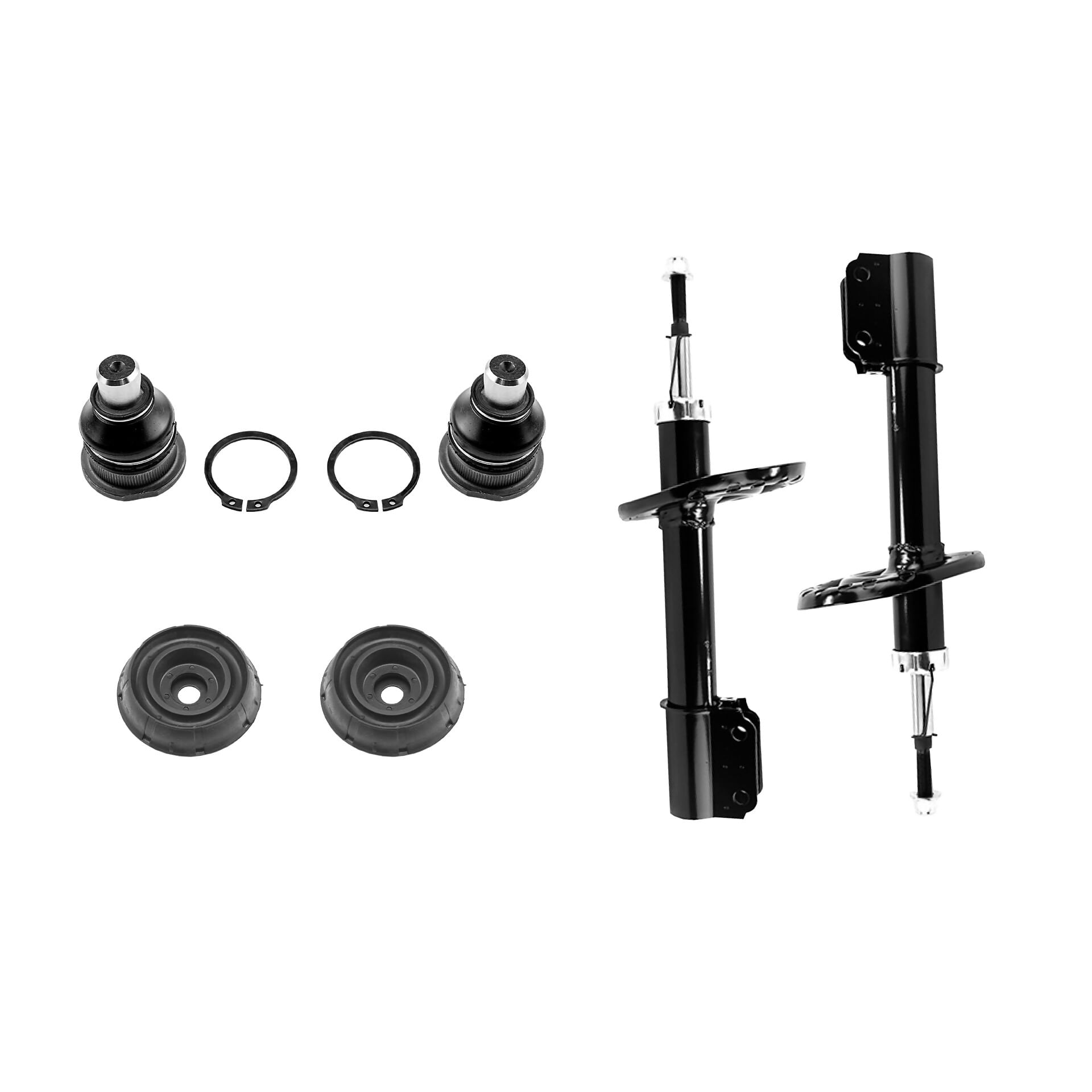 Kit De Amortiguadores, Rótulas Y Bases (6 Piezas)