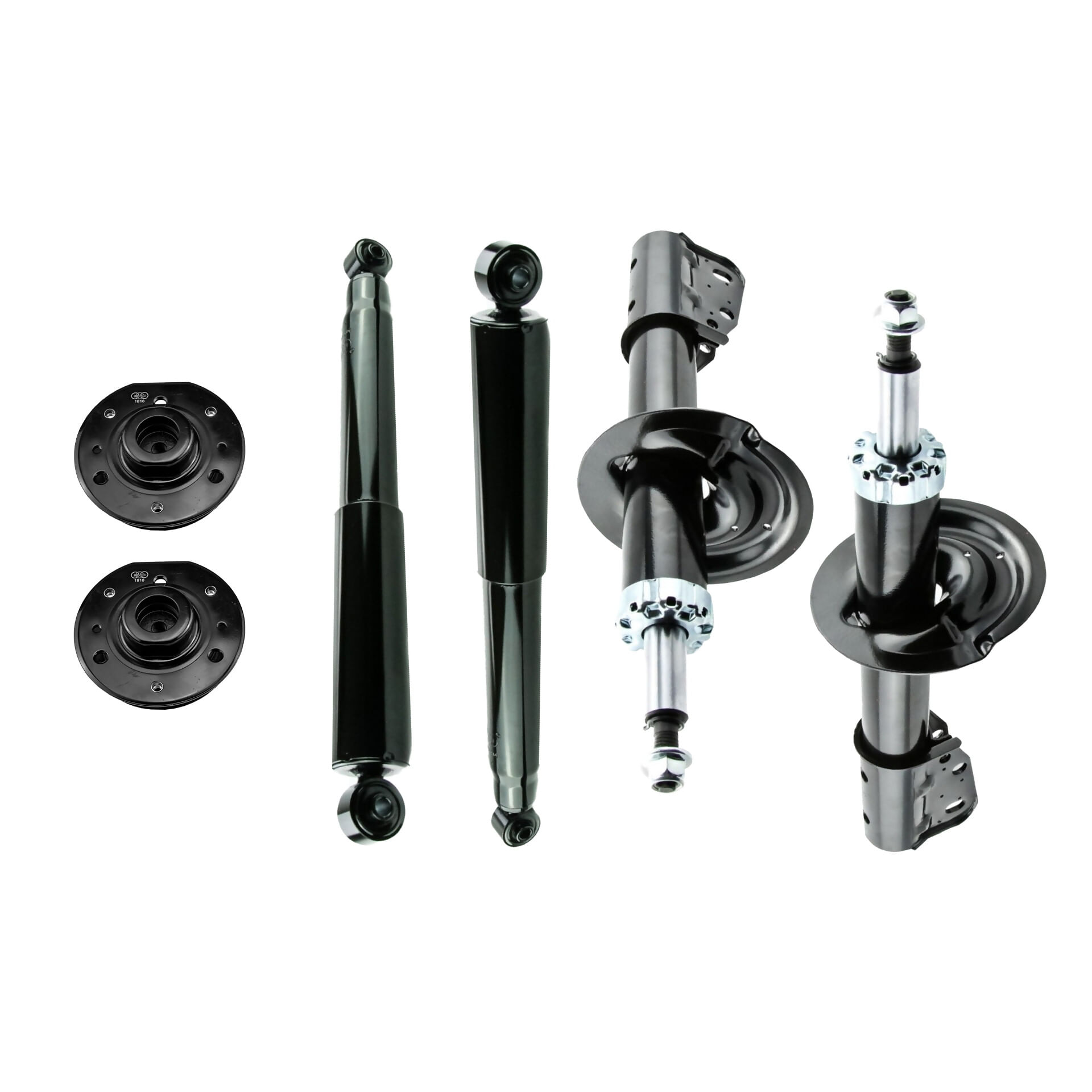 Kit De Amortiguadores Y Bases (6 Piezas)