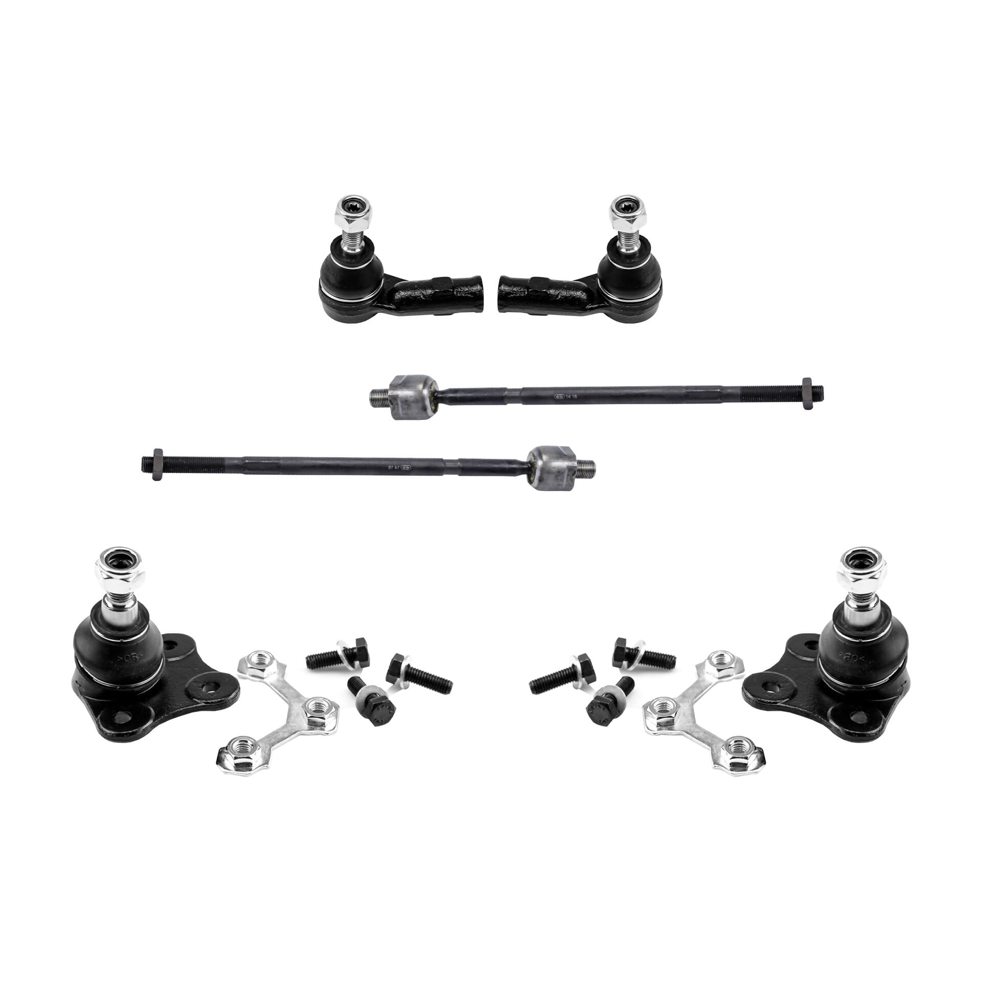 Kit De Rótulas Y Terminales (6 Piezas)