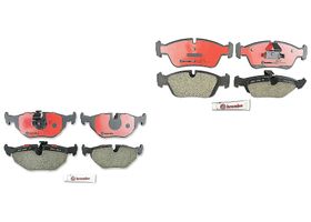 Kit De Balatas Bajos Metales Delanteras y Traseras