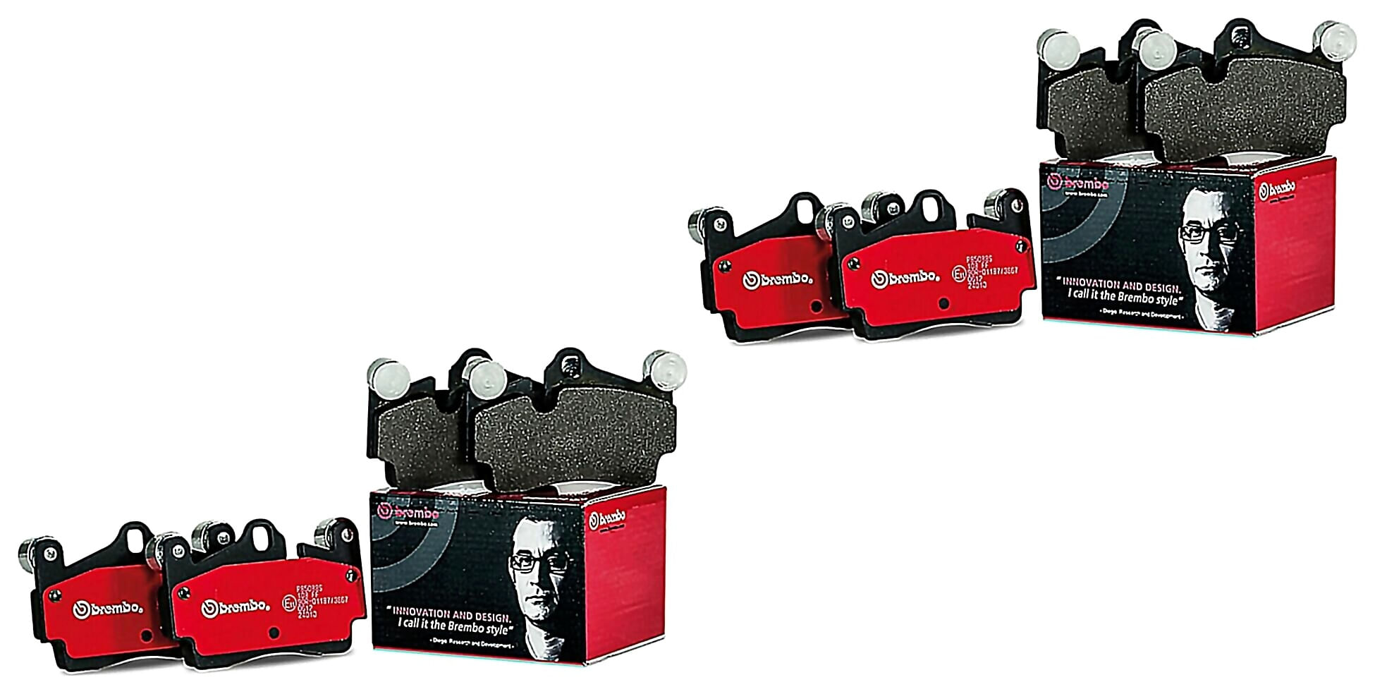 Kit De Balatas Bajos Metales Delanteras y Traseras