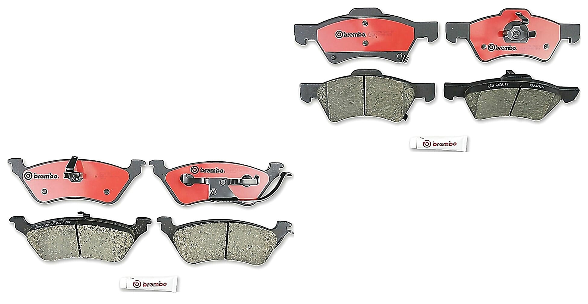 Kit De Balatas Bajos Metales Delanteras y Traseras