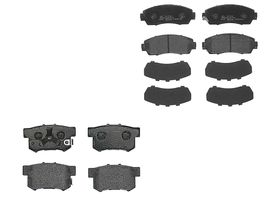 Kit De Balatas Bajos Metales Delanteras y Traseras