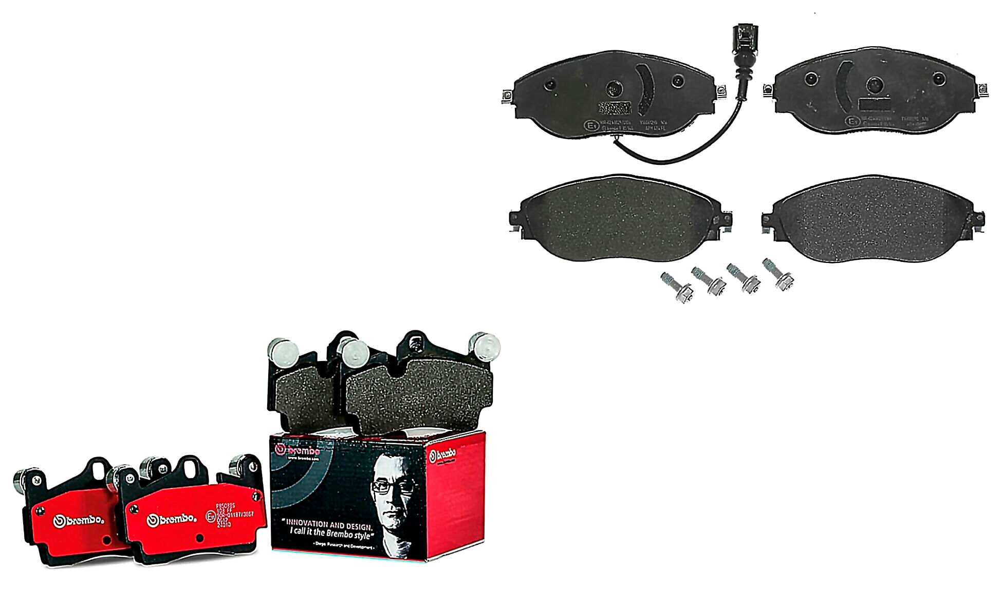 Kit De Balatas Bajos Metales Delanteras y Traseras