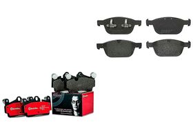 Kit De Balatas Bajos Metales Delanteras y Traseras