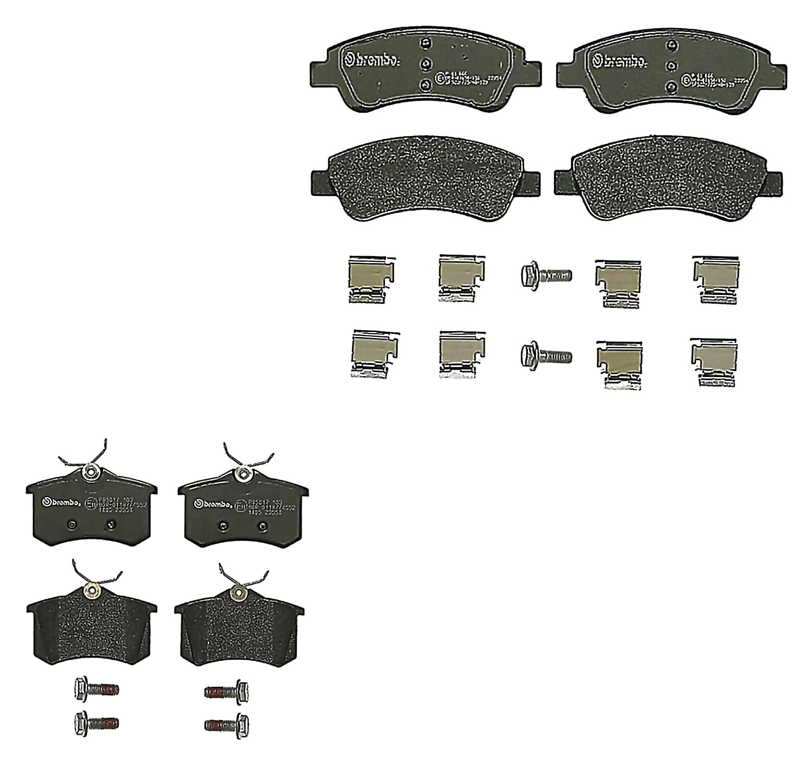 Pastillas Freno Trasera Peugeot 208 2008 2021+