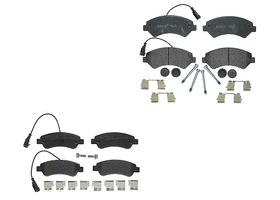 Kit De Balatas Bajos Metales Delanteras y Traseras