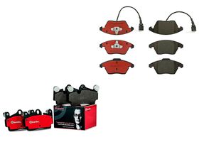 Kit De Balatas Ceramicas Delanteras y Traseras