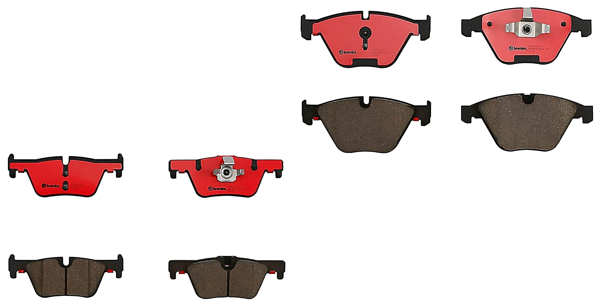 Kit De Balatas Ceramicas Delanteras y Traseras