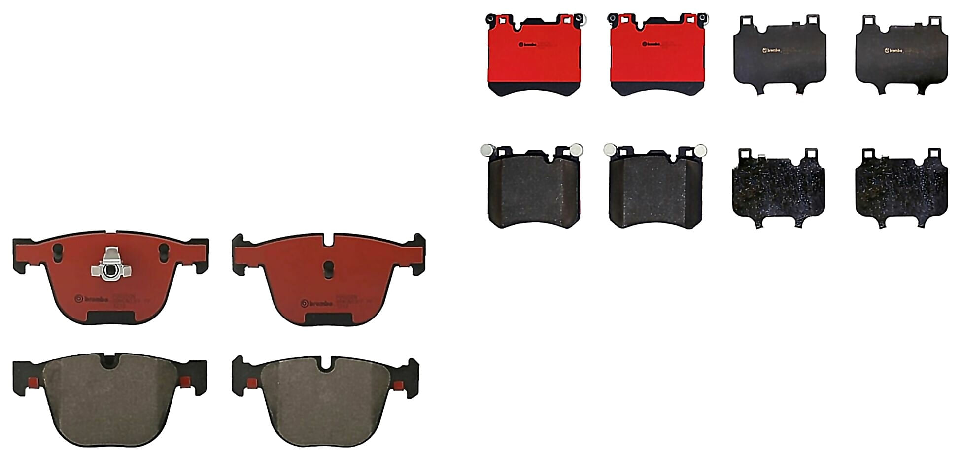 Kit De Balatas Ceramicas Delanteras y Traseras