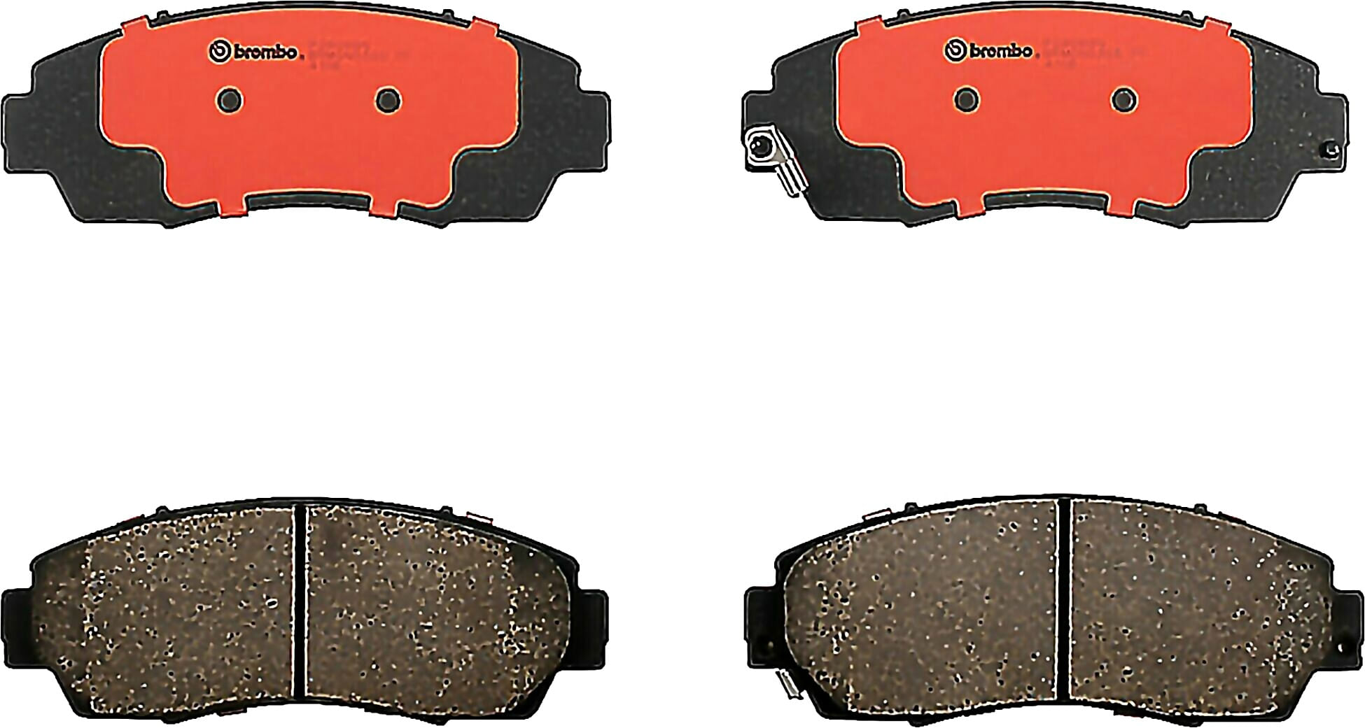 Kit De Balatas Ceramicas Delanteras y Traseras