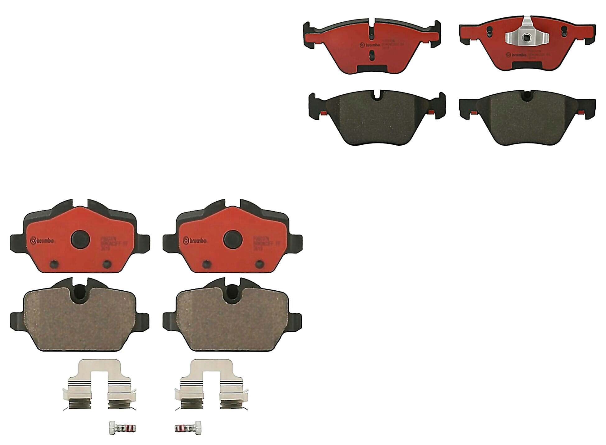 Kit De Balatas Ceramicas Delanteras y Traseras
