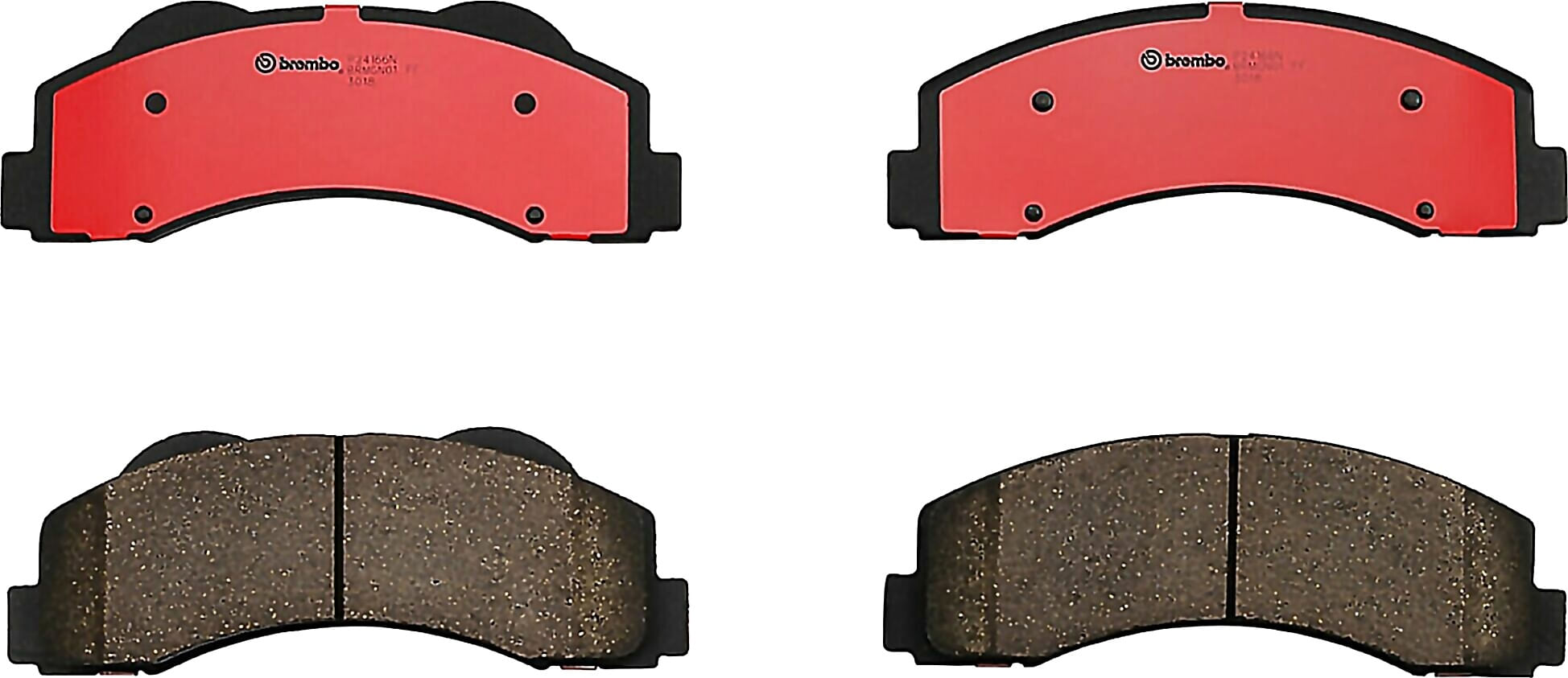 Kit De Balatas Ceramicas Delanteras y Traseras