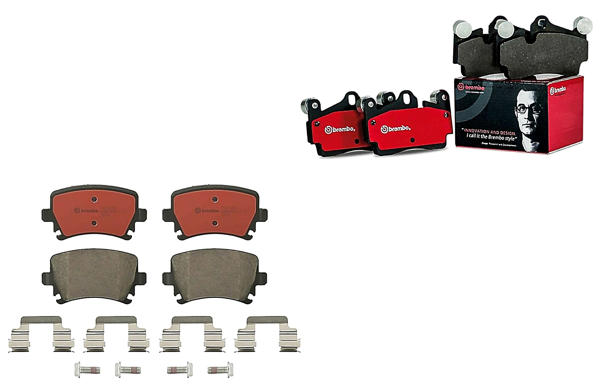 Kit De Balatas Ceramicas Delanteras y Traseras