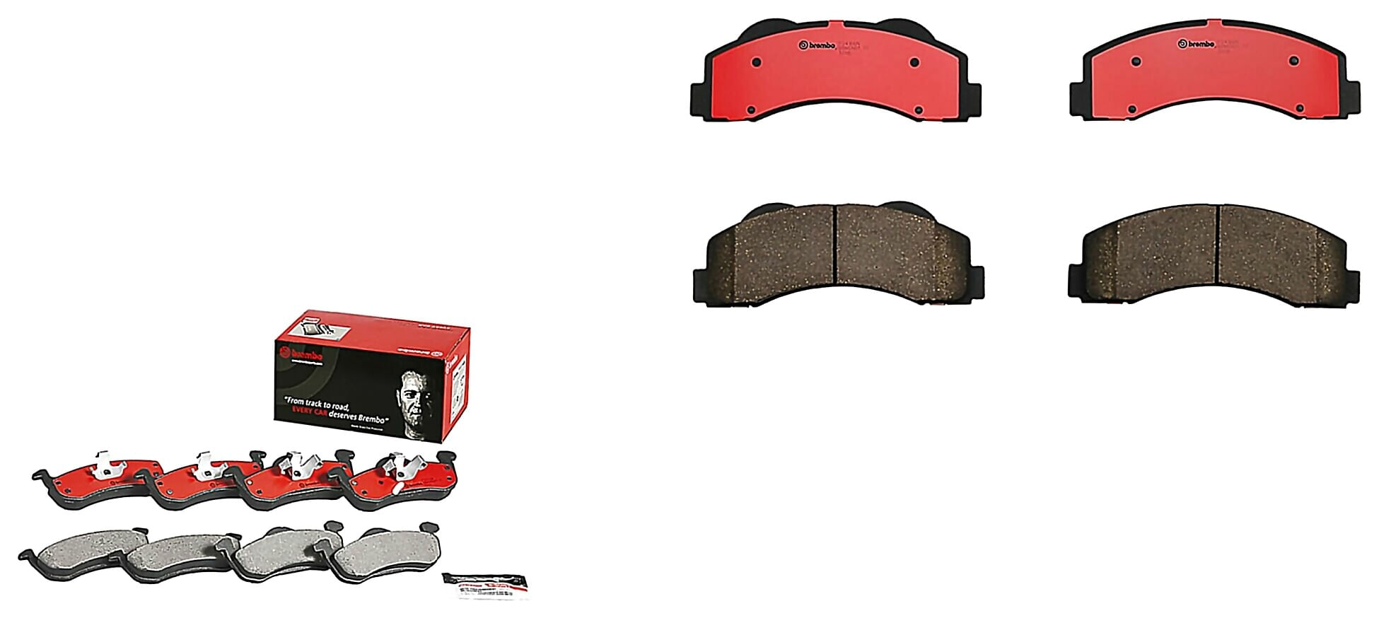 Kit De Balatas Cerámicas Delanteras y Traseras