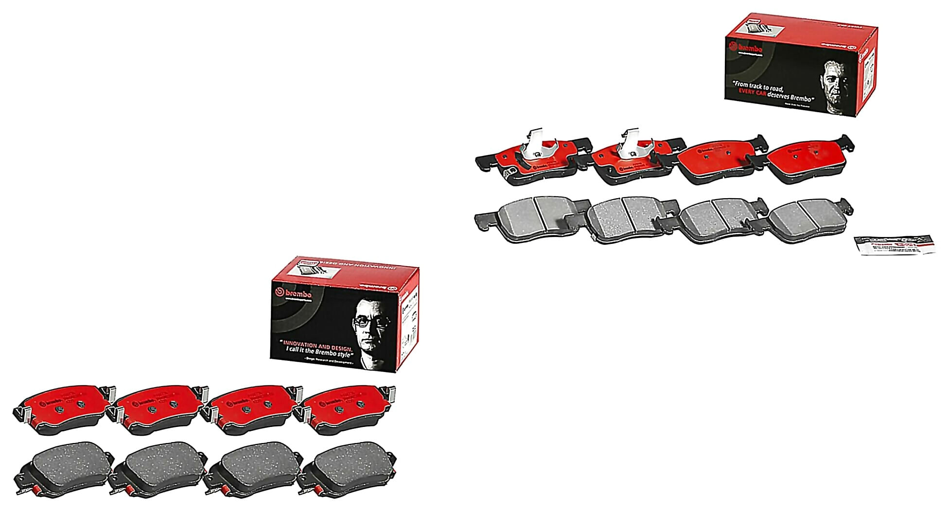 Kit De Balatas Cerámicas Delanteras y Traseras