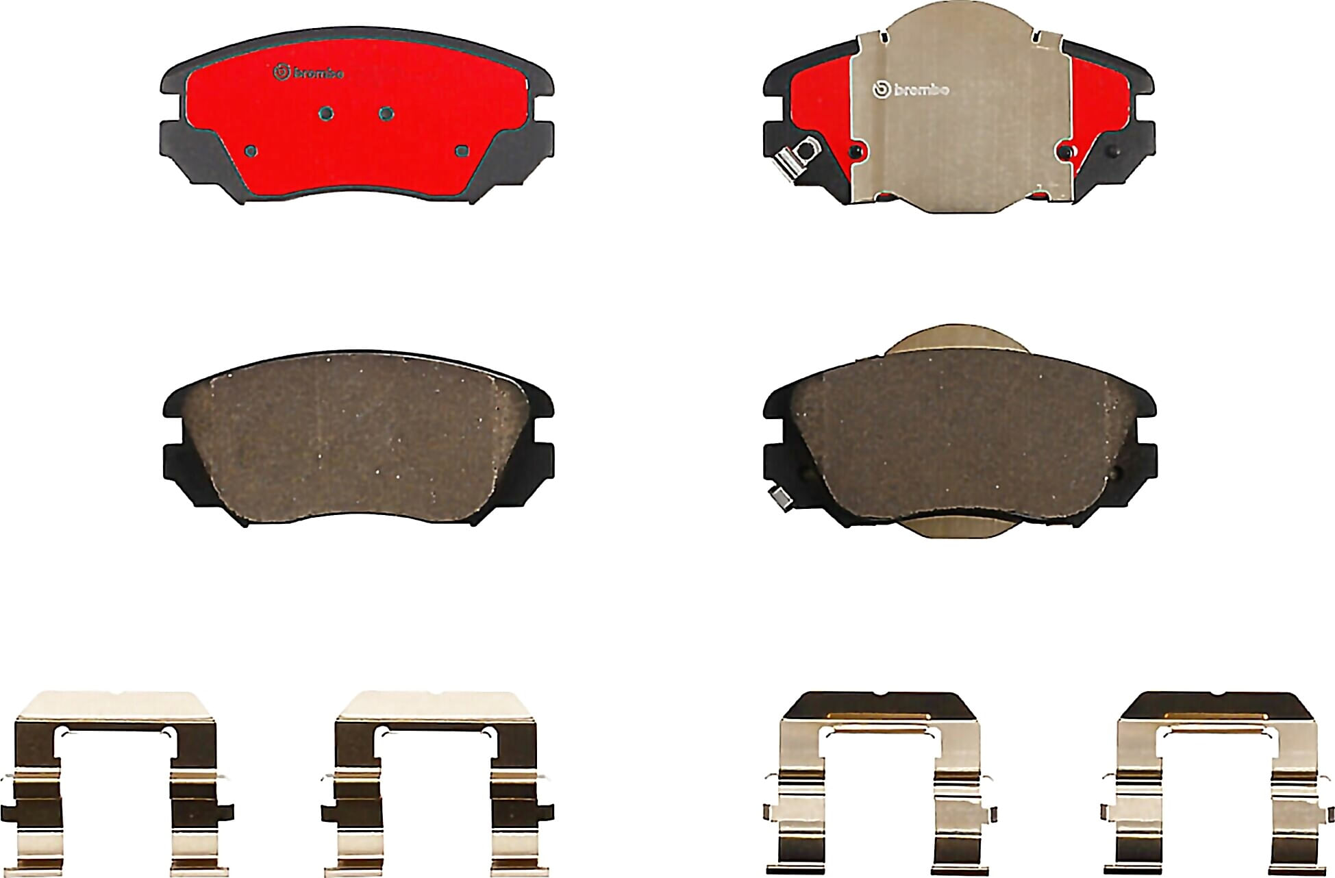 Kit De Balatas Ceramicas Delanteras y Traseras