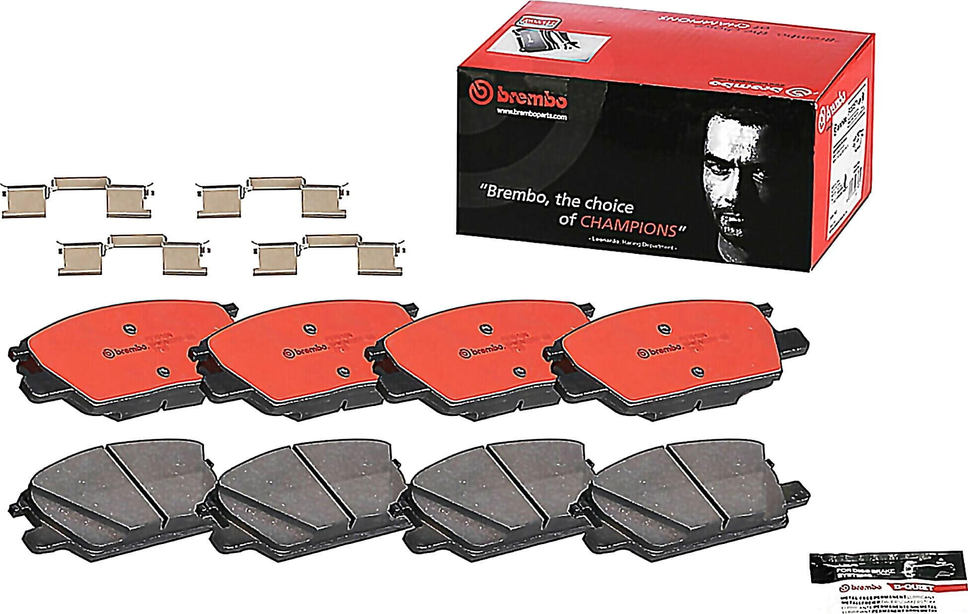 Kit De Balatas Cerámicas Delanteras y Traseras