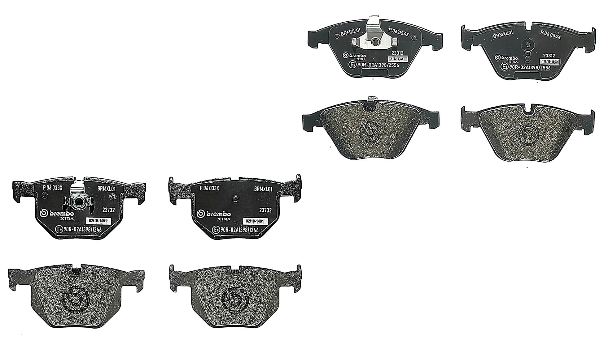 Kit De Balatas Sport Xtra Delanteras y Traseras